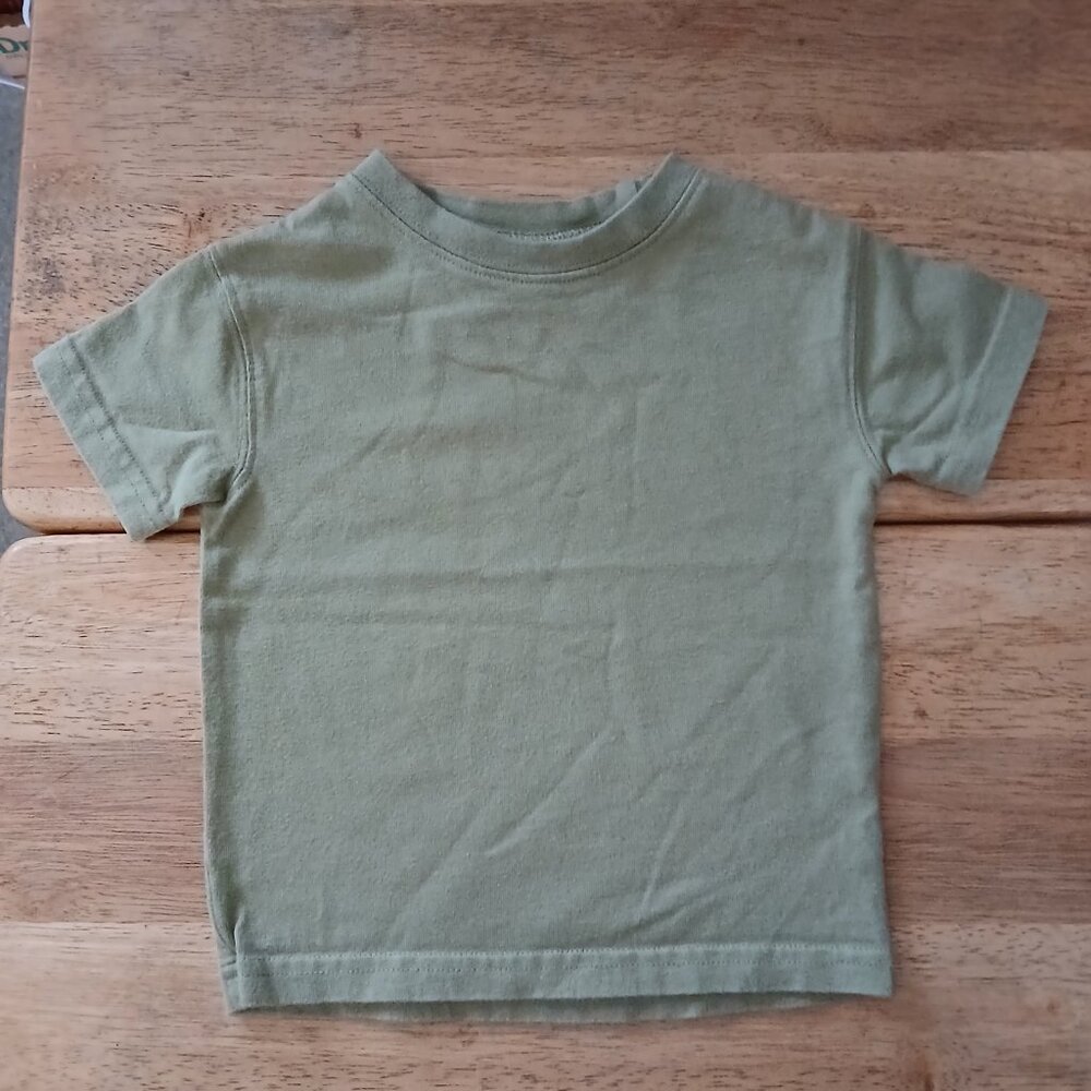 BABY CURFEW green S/S tee sz 18 mos. baby boy